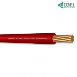 CABLE THW CALIBRE 12 CONDULAC ROJO CARRETE CTHW12R1000