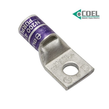 ZAPATA TERMINAL CAÑON CORTO PARA CAL 8 YA8CL1BURNDY - 50228N