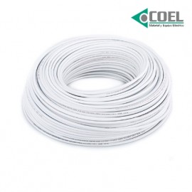 CABLE THWLS 90 600V CALIBRE 10 INDIANA BLANCO - INDIB10 - SLY304