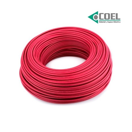 CABLE THWLS 90 600V CALIBRE 10 INDIANA ROJO - INDIR10 - SLY304