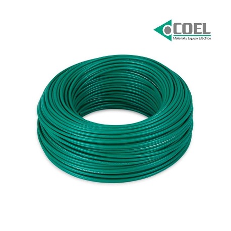 CABLE THWLS 90 600V CALIBRE 10 INDIANA VERDE - INDIV10 - SLY304