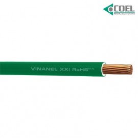 CABLE VINANEL NYLON 600V CALIBRE 12 VERDE CONDUMEX CVNY12V