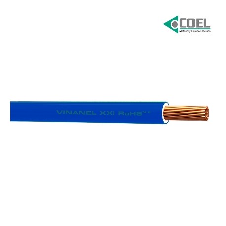 CABLE VINANEL XX1 CALIBRE 18 CONDUMEX COLOR AZUL CV18AZ