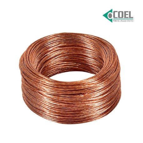 CABLE DE COBRE DESNUDO CALIBRE 10 KOBREX CID10100