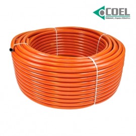 TUBO POLIDUCTO NARANJA 13mm. POL13 - POLIFLEX