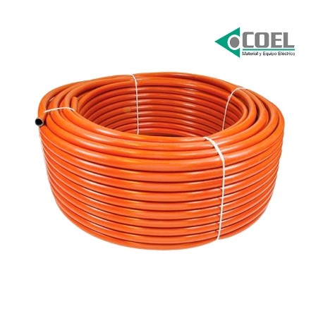 TUBO POLIDUCTO NARANJA 13mm. POL13 - POLIFLEX